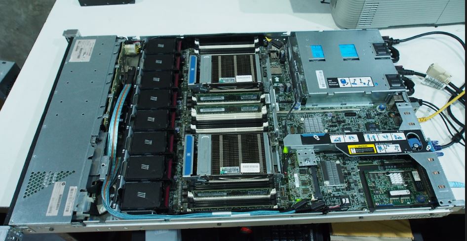 hp dl360p g8 2cpu มือ 2 พร้อมใช้งาน