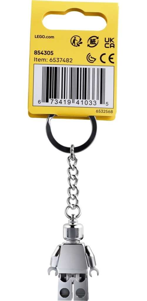 เลโก้ LEGO Exclusives 854305 Silver Minifigure Key Chain
