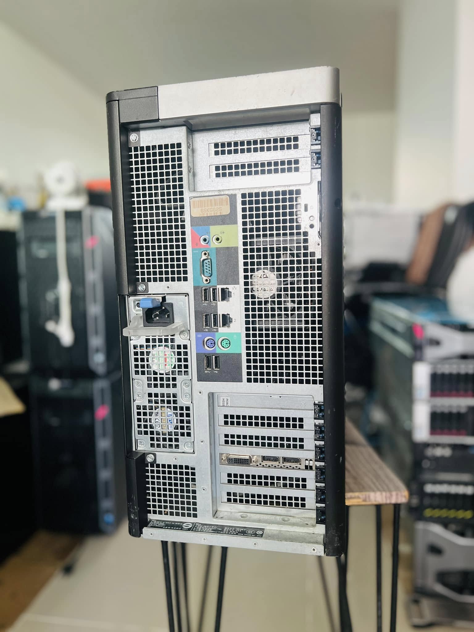 Dell Precision T7600 64gb 2cpu ssd H310 เวิร์คสเตชั่นเดลมือสองพร้อมใช้งาน