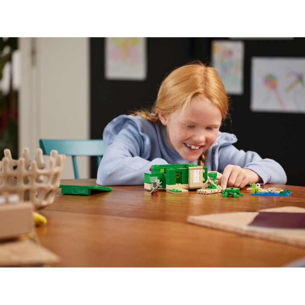 เลโก้ LEGO Minecraft 21254 The Turtle Beach House