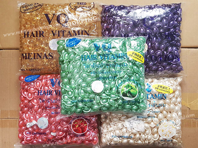 วิตามินบำรุงผม VQ สูตรเร่งผมยาว เม็ดสีเขียว ให้เส้นผมยาวเร็วขึ้น บำรุงรากผมให้แข็งแรง Hair Vitamin Serum แบบแพ็คใหญ่ 500 เม็ด