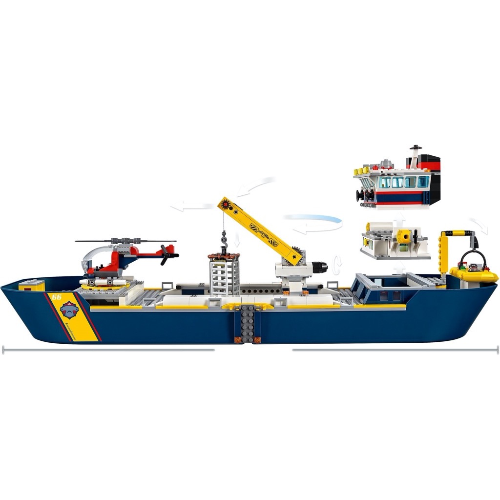 เลโก้ LEGO City 60266 Ocean Exploration Ship