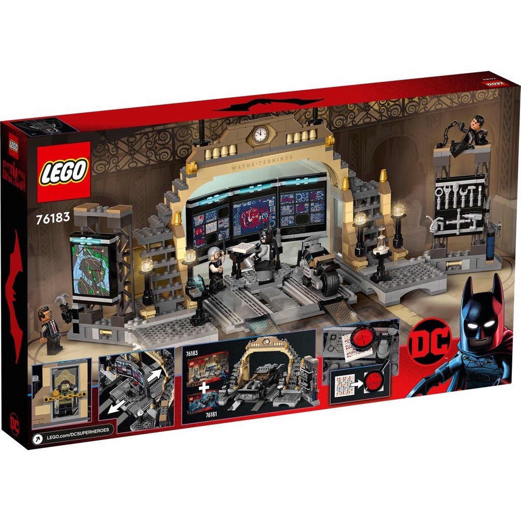 เลโก้ LEGO Super Heroes 76183 Batcave: The Riddler Face-off