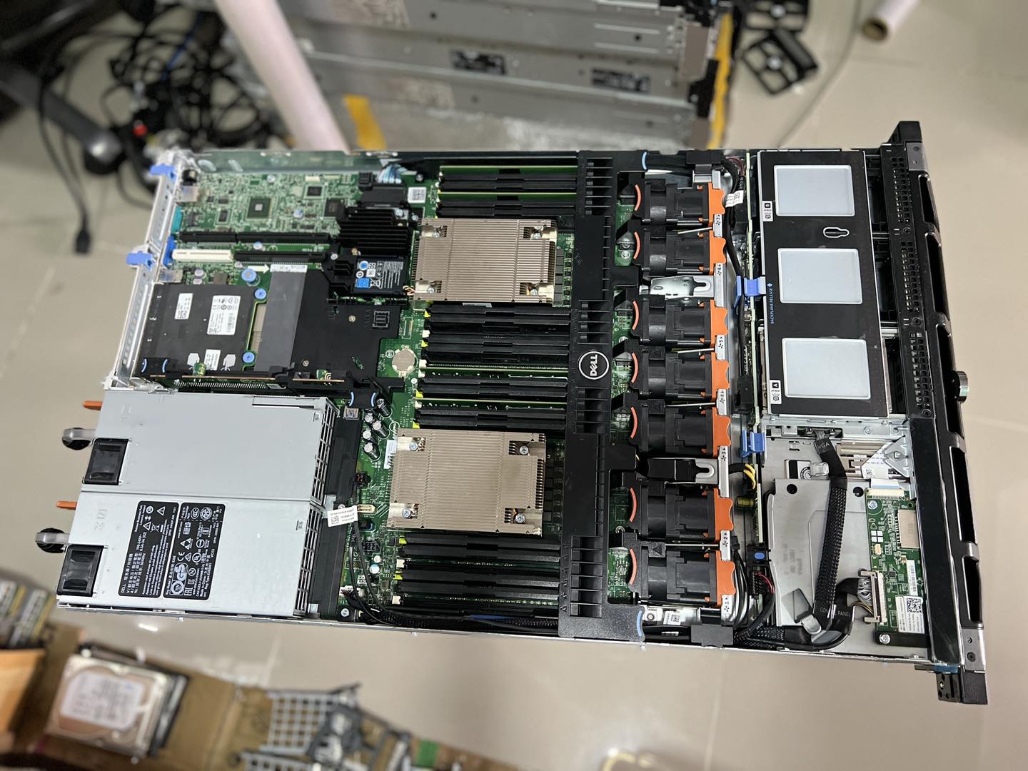 server dell r630 28cores 2cpu server 10g sfp ประกัน 3 เดือน เซิฟเวอร์เดลมือสองพร้อมใช้งาน