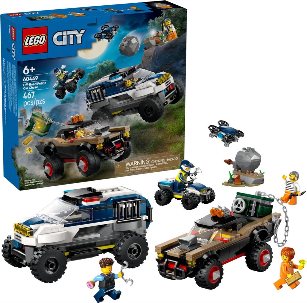 เลโก้ LEGO City 60449 Off-Road Police Car Chase