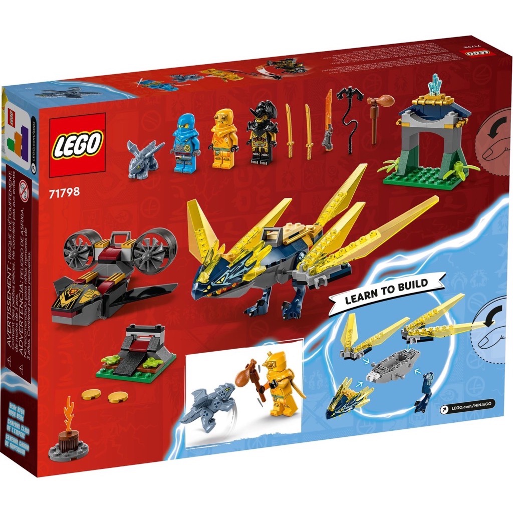 เลโก้ LEGO Ninjago 71798 Nya and Arin's Baby Dragon Battle