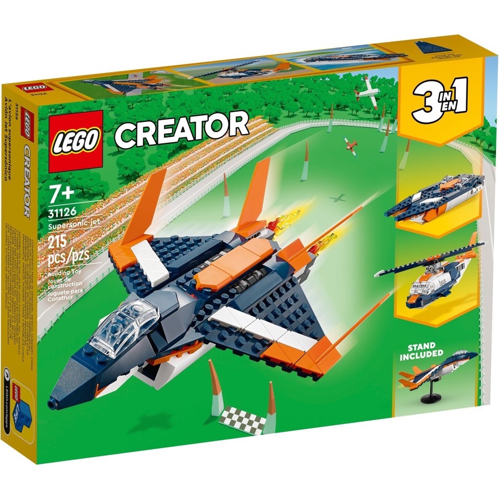 เลโก้ LEGO Creator 31126 Supersonic-jet