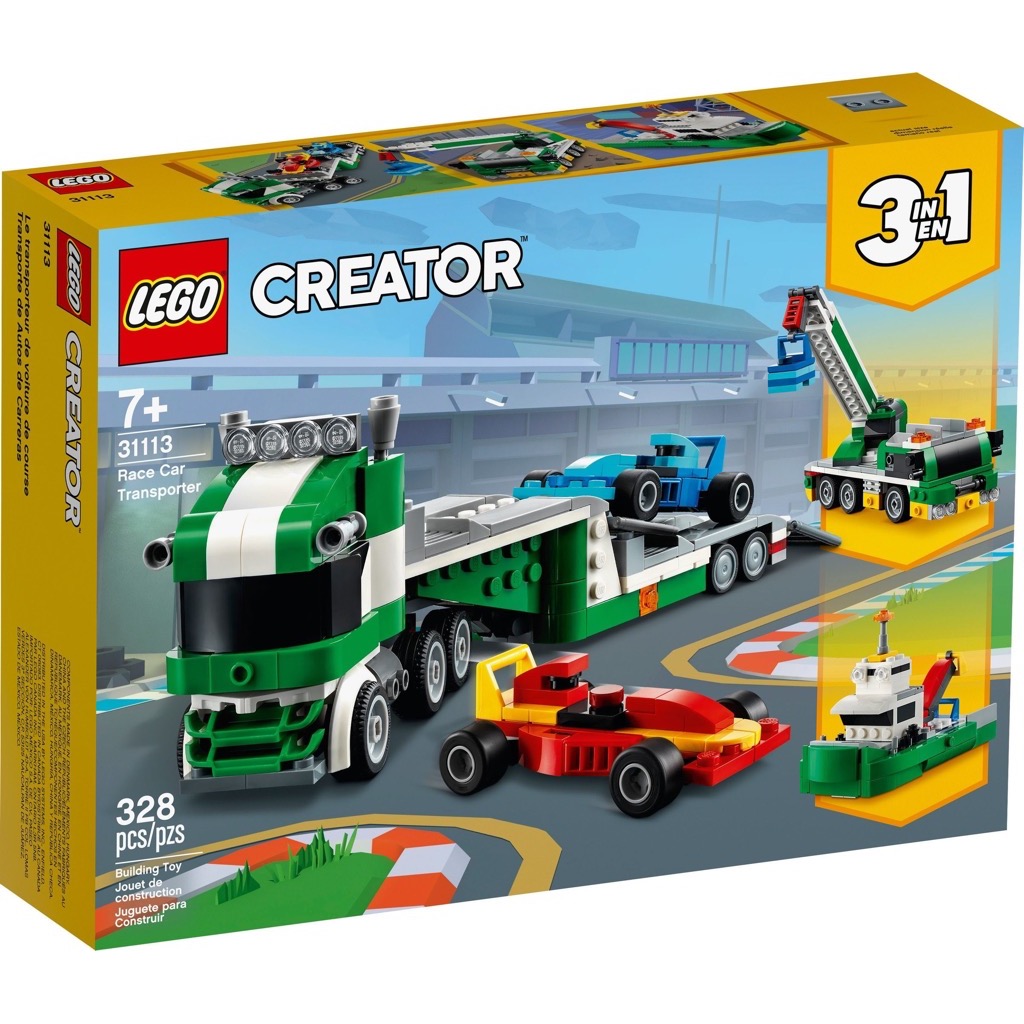เลโก้ LEGO Creator 31113 RACE CAR TRANSPORTER