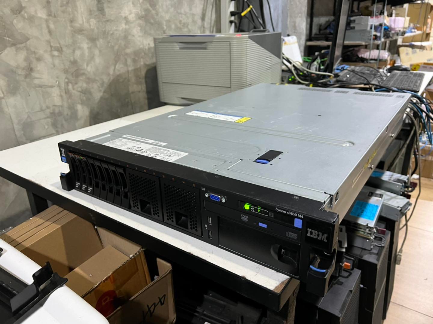 IBM X3650 M4 32gb 2cpu เซิฟเวอร์มือสองพร้อมใช้งาน