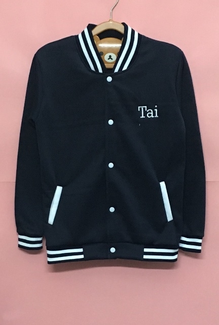 เสื้อคลุมเบสบอลสีกรม แผนก costing and fixed asset team แผนกบัญชี