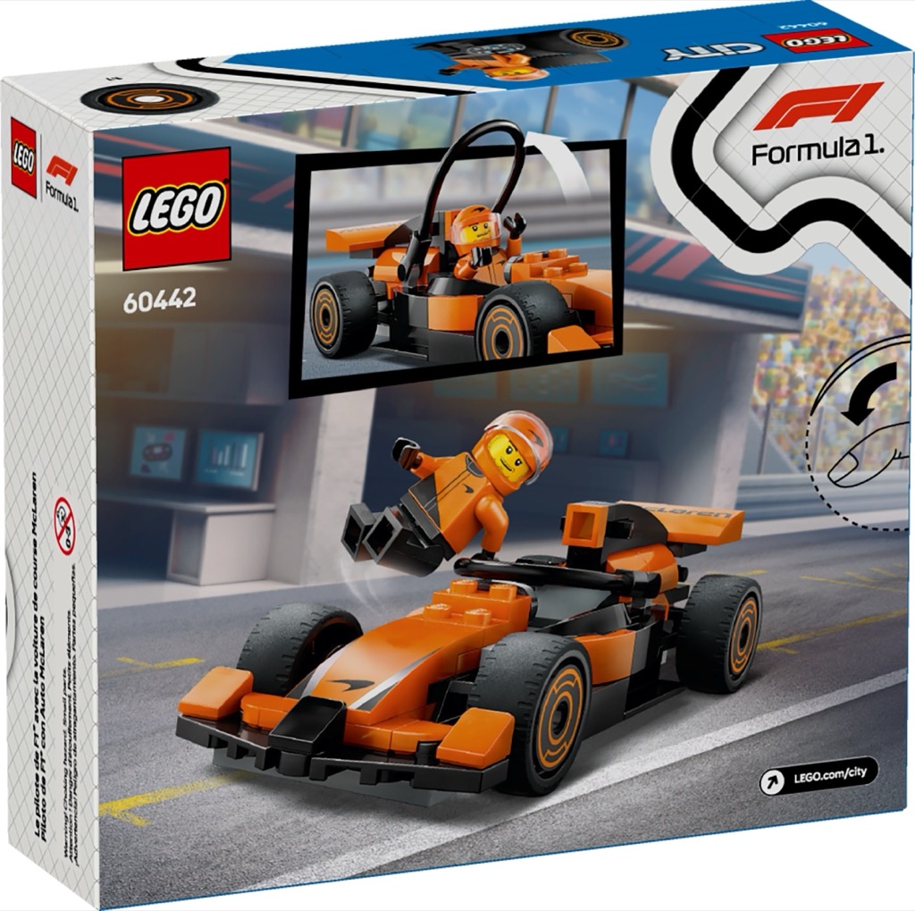 เลโก้ LEGO City 60442 F1 Driver with McLaren Race Car