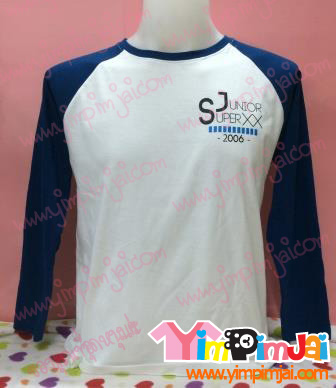 เสื้อสโลปแขนน้ำเงิน SJ