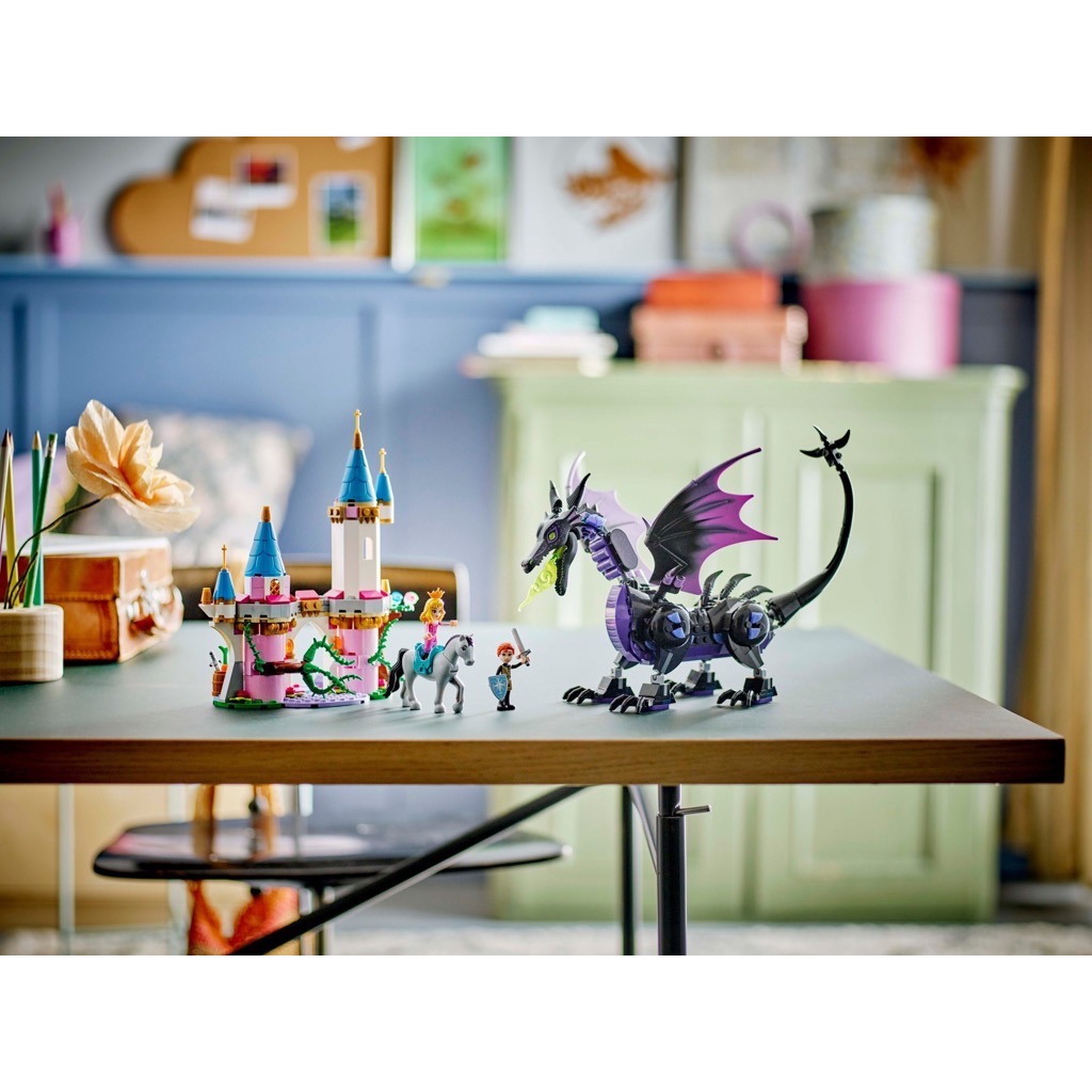 เลโก้ LEGO Disney 43240 Maleficent's Dragon Form and Aurora's Castle
