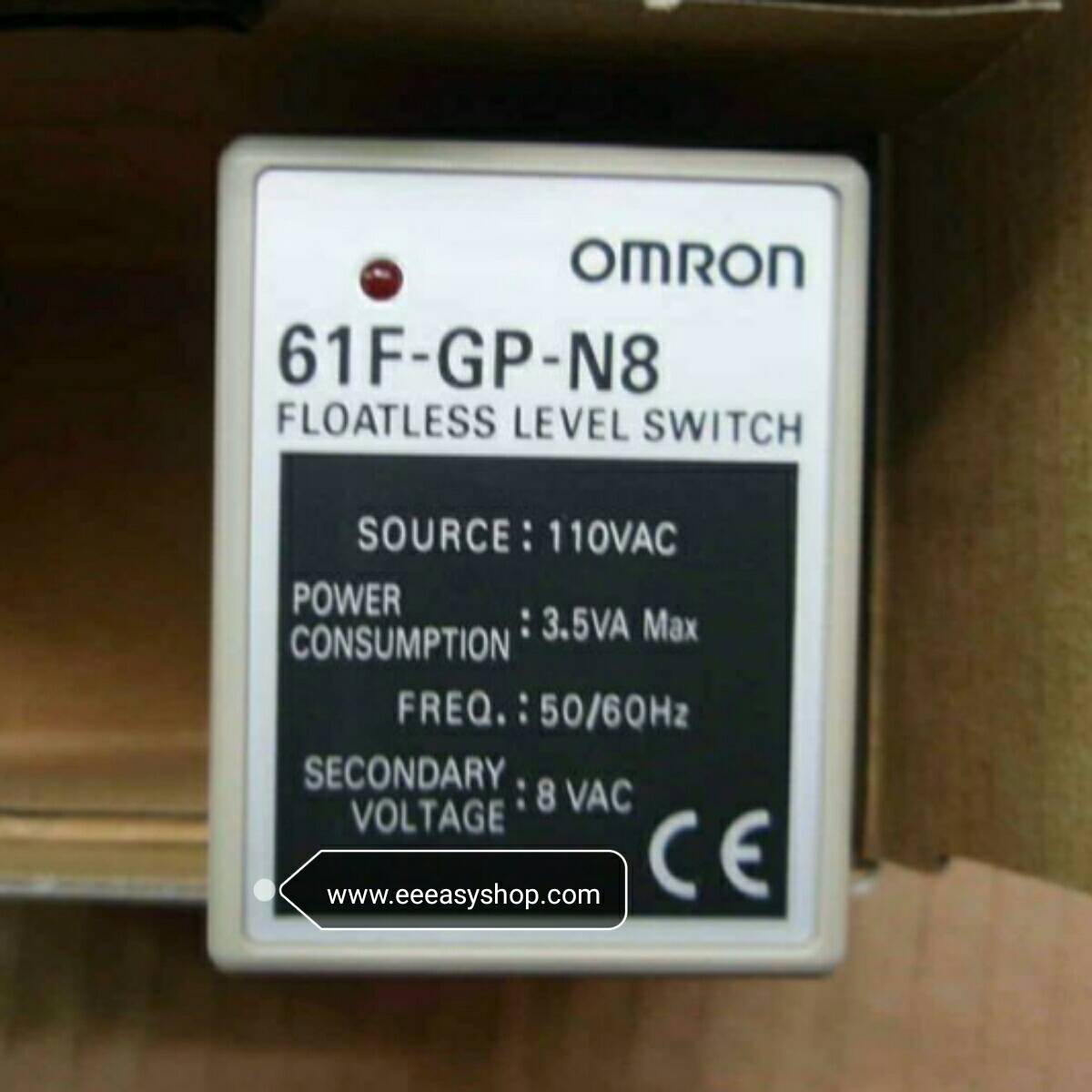 Floatless Level 61F-GP-N8 220VAC (เลิกผลิต รุ่นแทนเป็น 61F-LS-CP08-NRA)