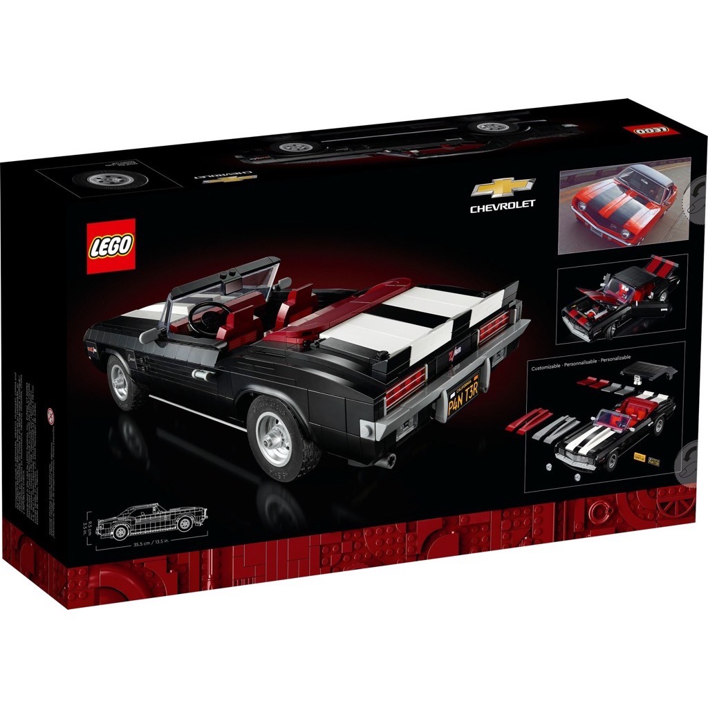 เลโก้ LEGO Exclusives 10304 Chevrolet Camaro Z/28 1969