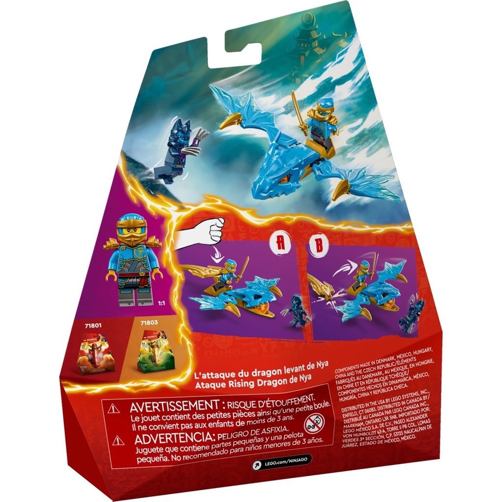 เลโก้ LEGO Ninjago 71802 Nya's Rising Dragon Strike