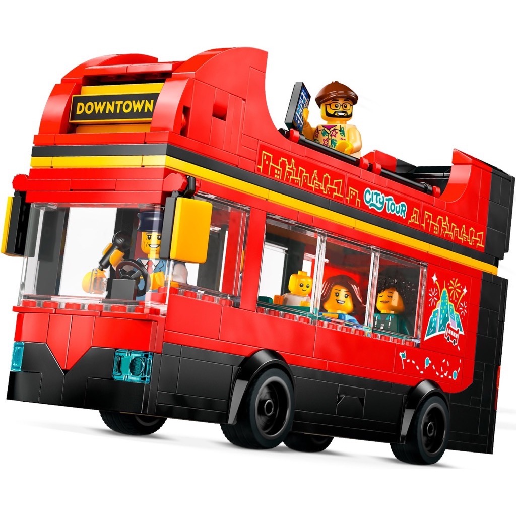 เลโก้ LEGO City 60407 Double-Decker Sightseeing Bus