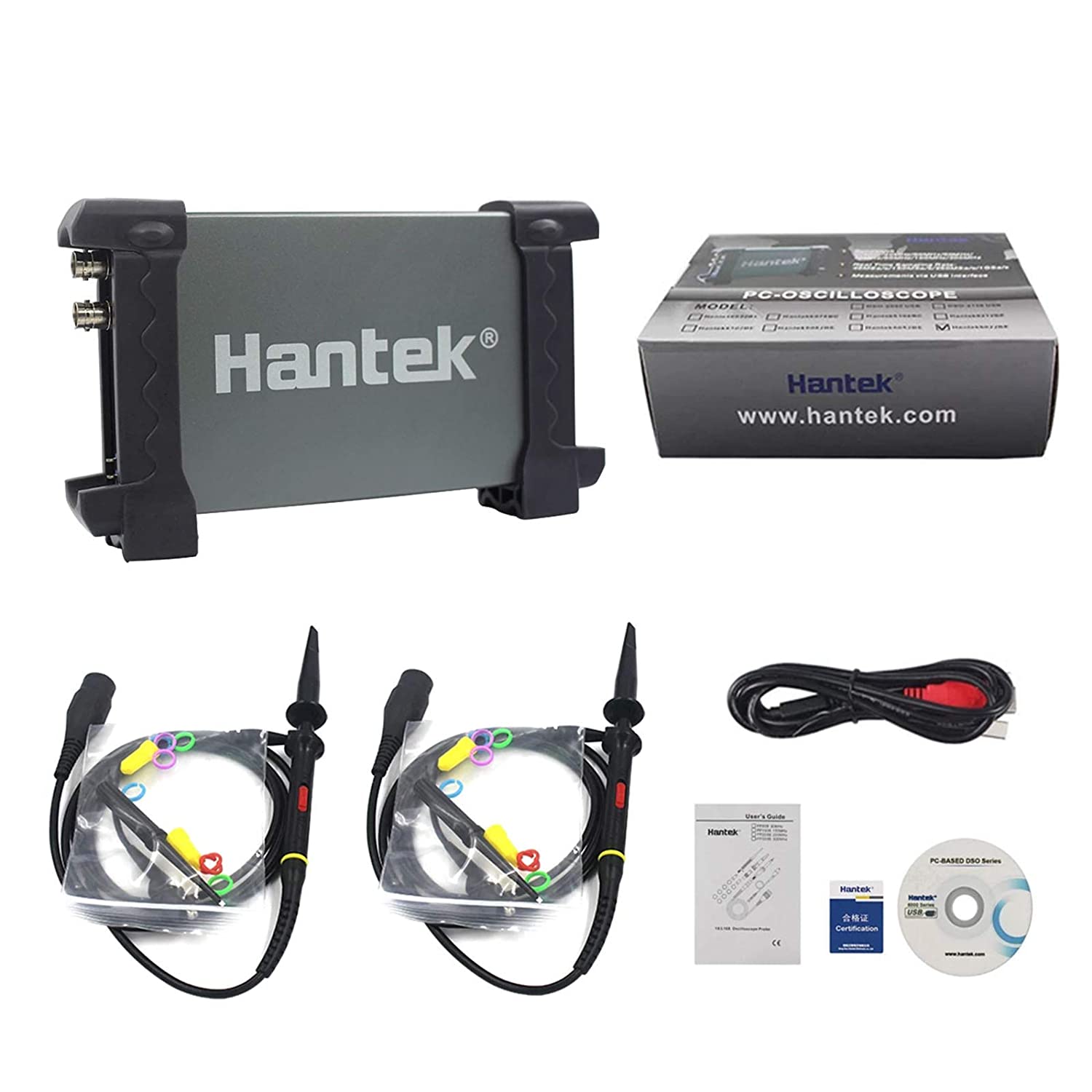 Hantek 6052BE PC-Based USB Digital Dso Oscilloscope 2 Channels
