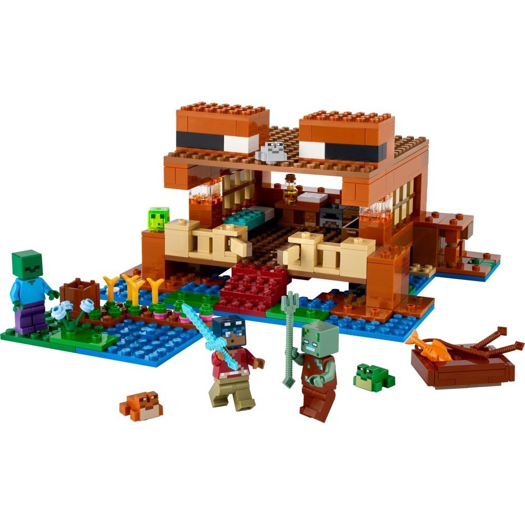 เลโก้ LEGO Minecraft 21256 The Frog House