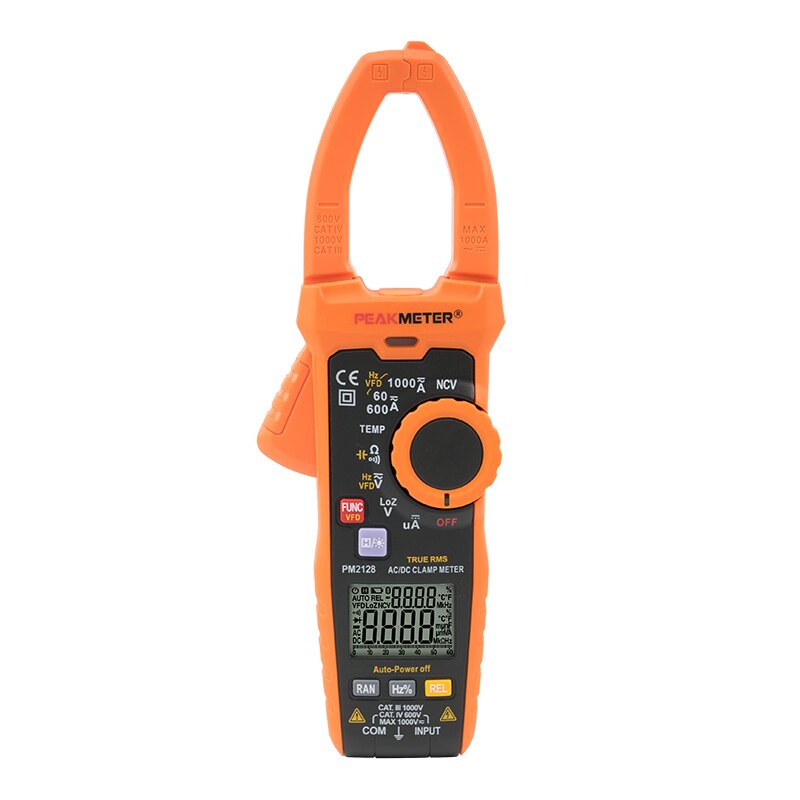 PEAKMETER PM2128 Digital Clamp Meter