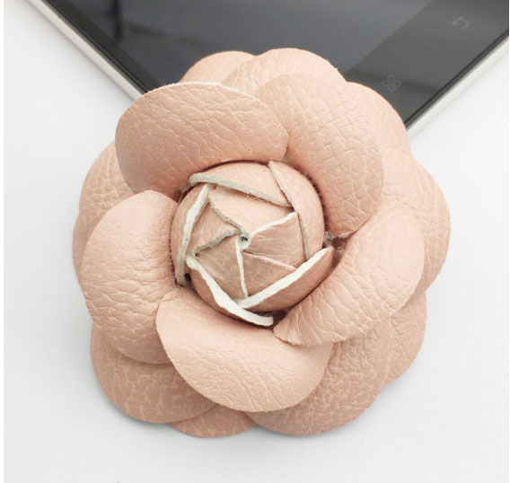 ดอกไม้หนังประดับกิ๊บ โบว์ #CR22