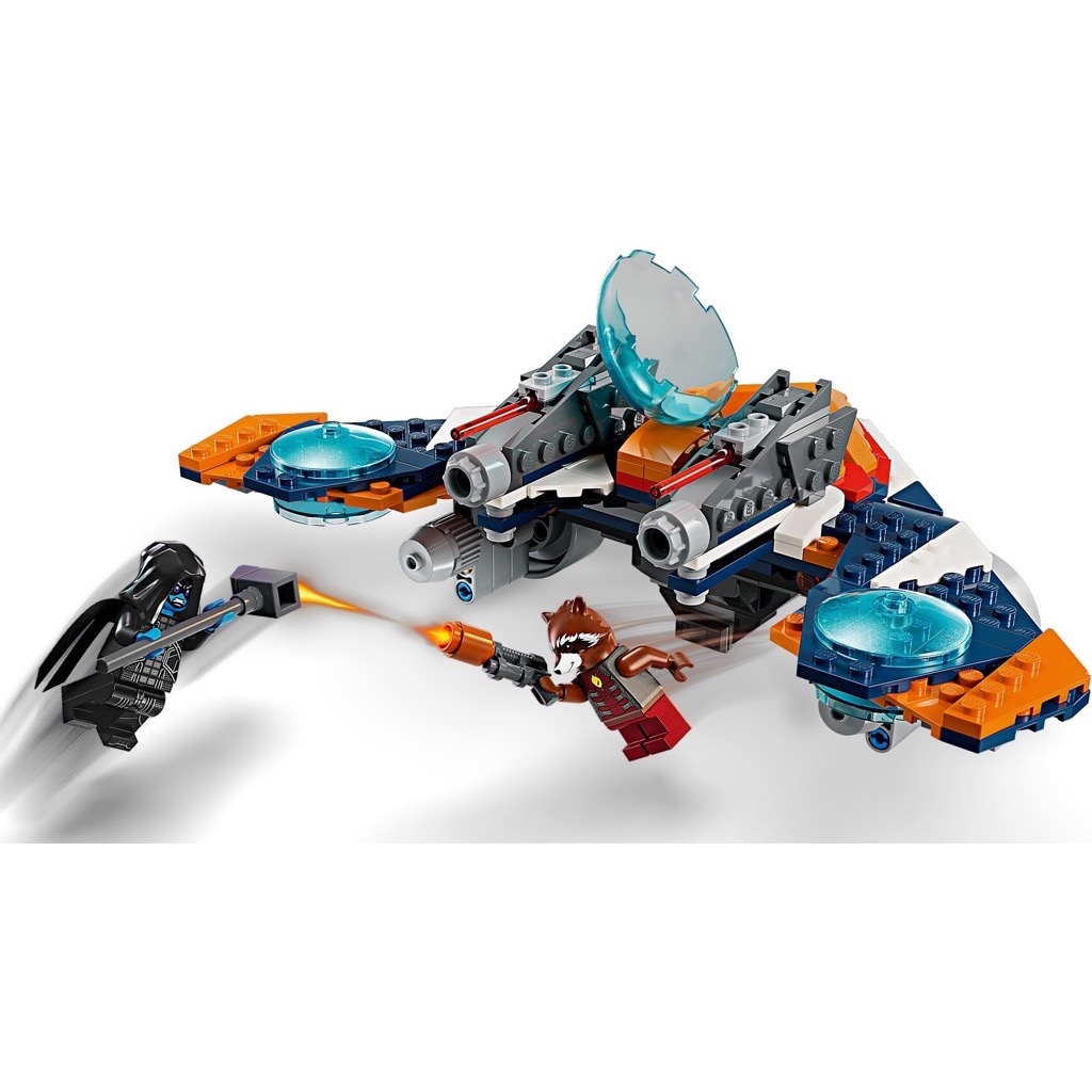 เลโก้ LEGO Super Heroes 76278 Rocket's Warbird vs. Ronan