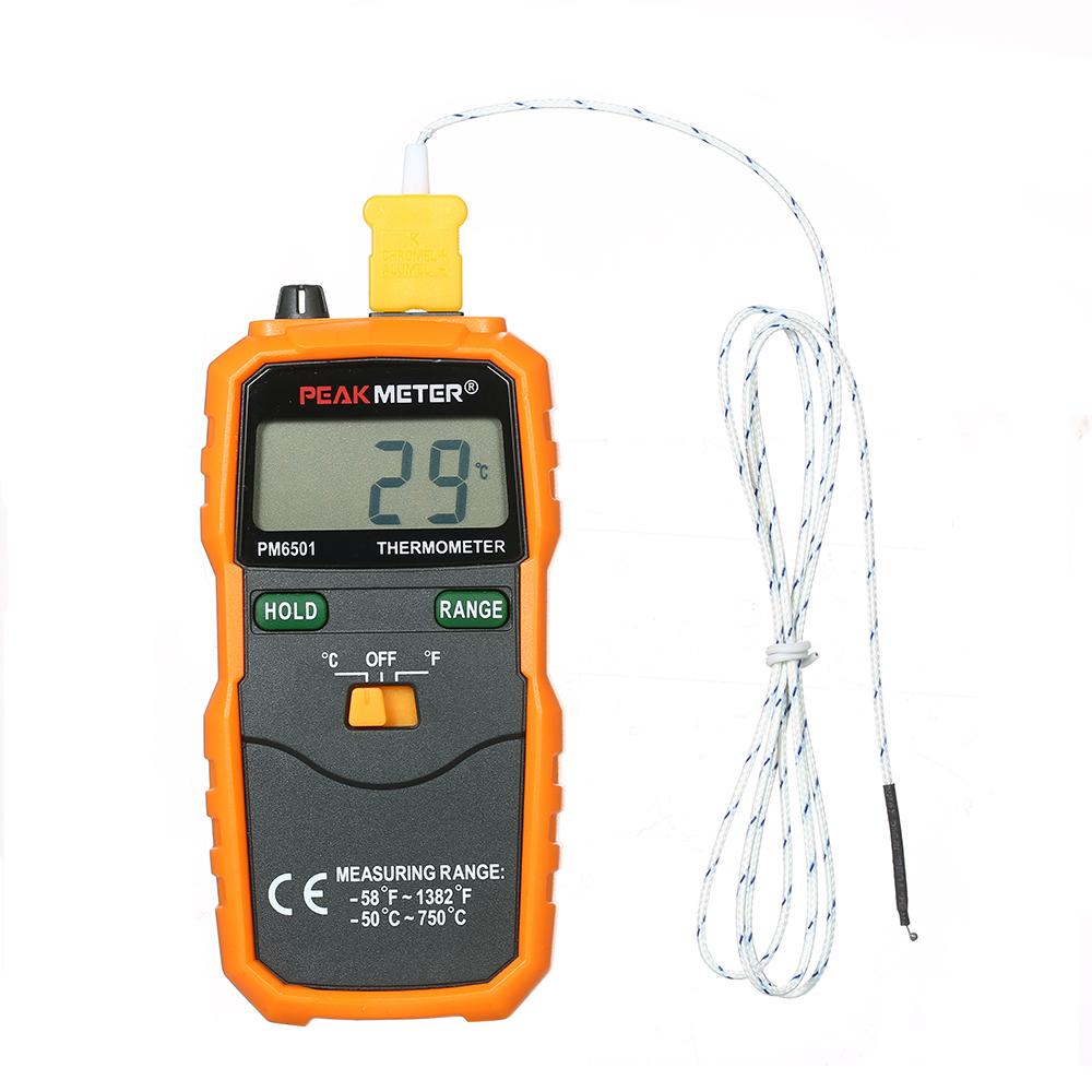 PEAKMETER PM6501 K-Type Digital Thermometer