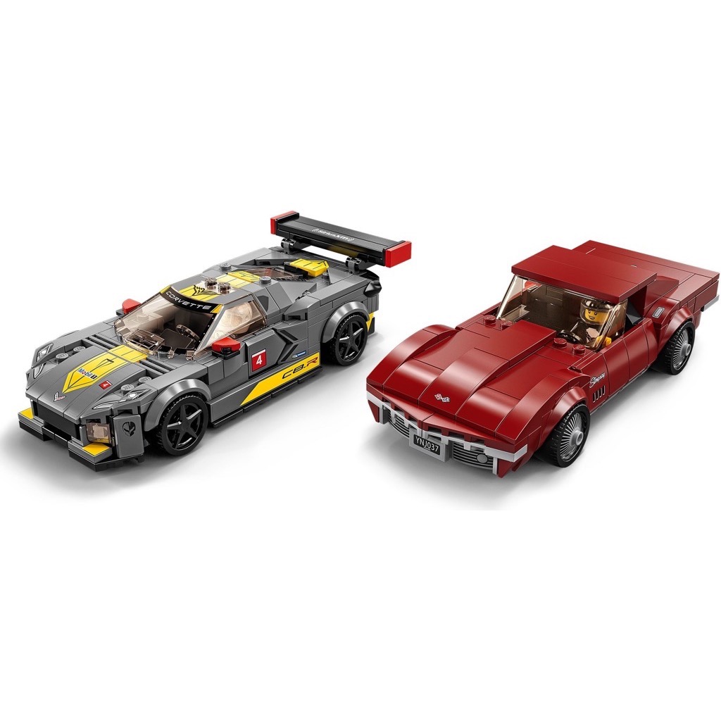เลโก้ LEGO Speed Champions 76903 Chevrolet Corvette C8.R Race Car and 1968 Chevrolet Corvette