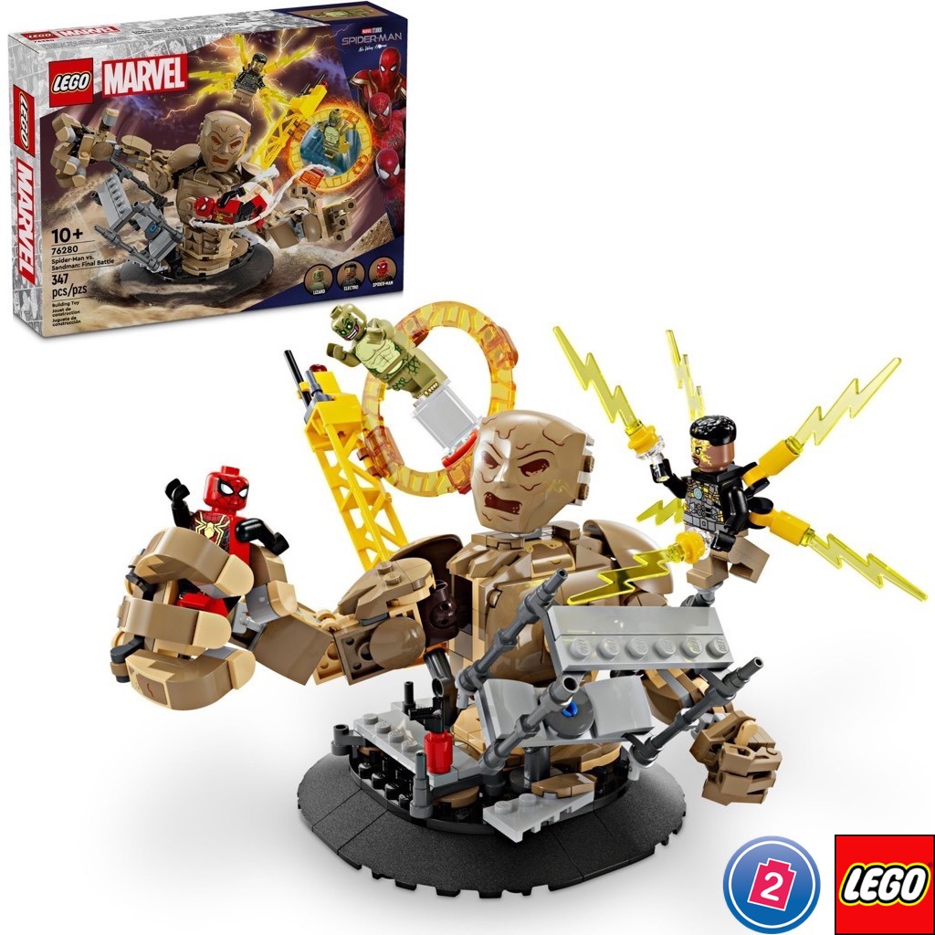 เลโก้ LEGO Super Heroes 76280 Spider-Man vs. Sandman: Final Battle