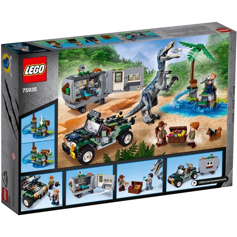 LEGO Jurassic World 75935 Baryonyx Face-Off: The Treasure Hunt