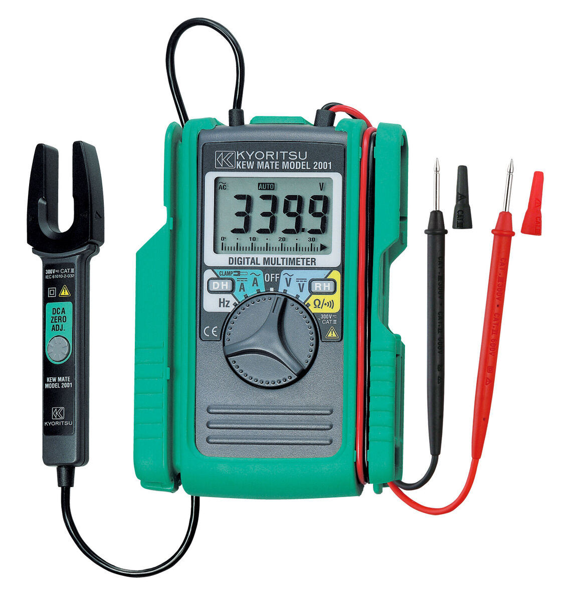 KYORITSU KEWMATE 2001A Digital Multimeter with AC/DC Clamp Sensor