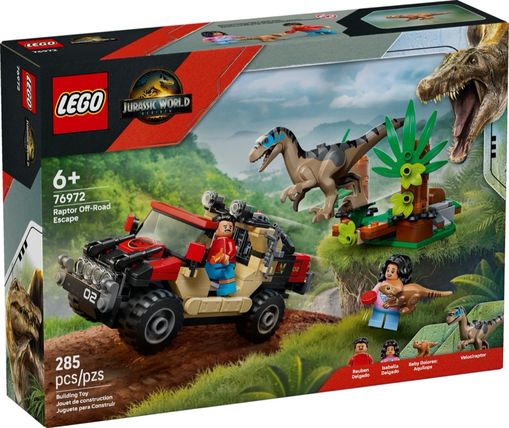 เลโก้ LEGO Jurassic World 76972 Raptor Off-Road Escape
