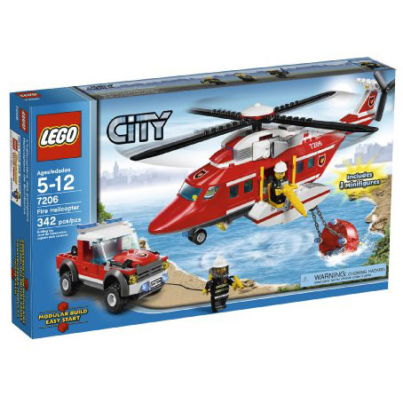 LEGO City 7206 Fire Helicopter (Retired Product)