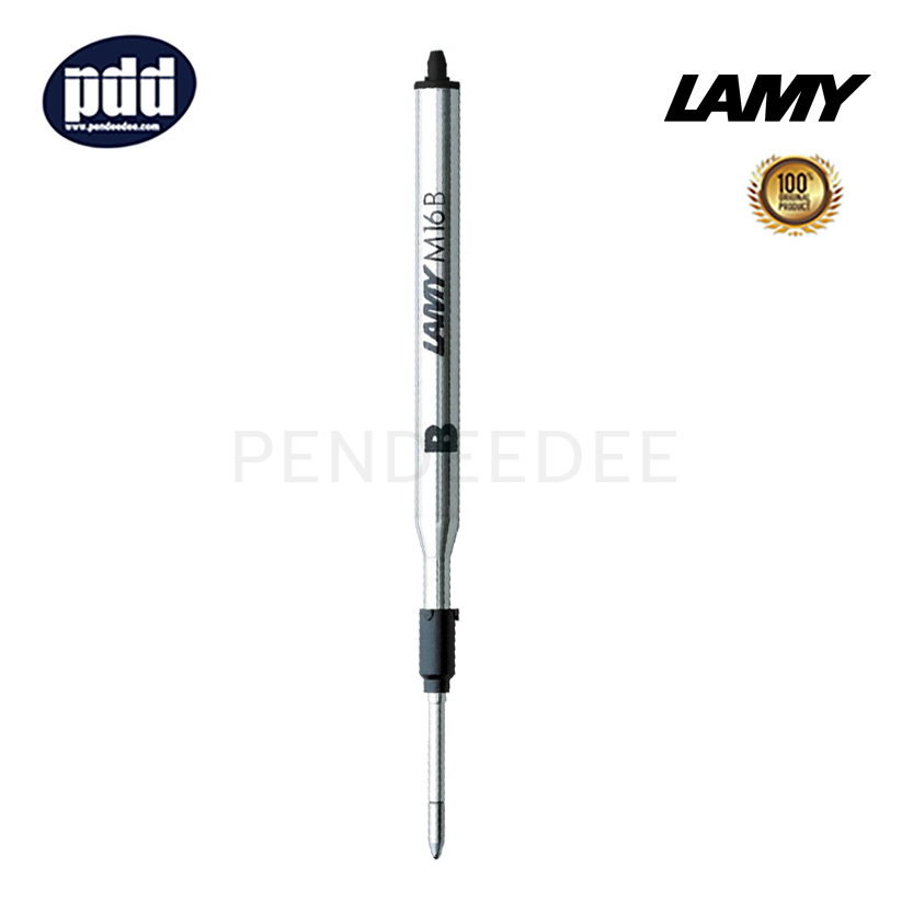 LAMY ไส้ปากกาลูกลื่น ลามี่ เอ็ม16 หมึกดำ หัวบี 1.4 มม. LAMY M16 Black Ink Broad Point 1.4 mm. Ballpoint Refill