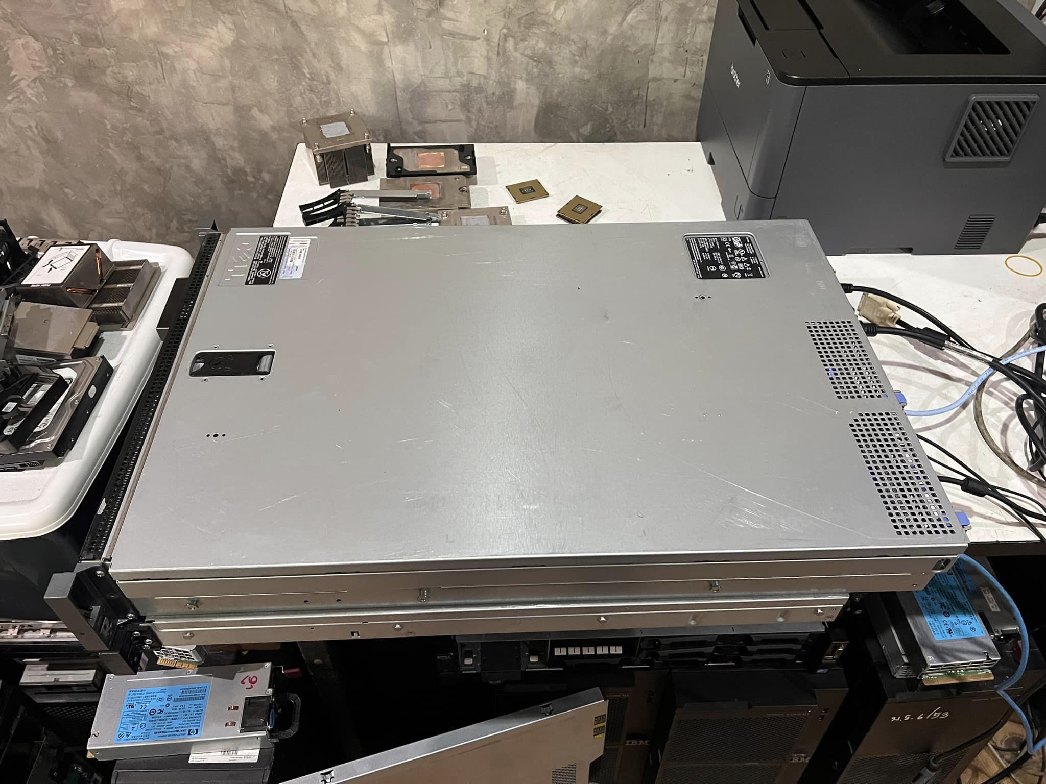 server dell r710 2cpu ram 32 เซิฟเวอร์มือสองพร้อมใช้งาน