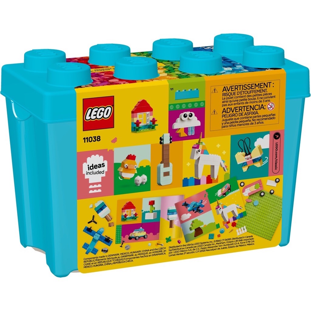 เลโก้ LEGO Classic 11038 Vibrant Creative Brick Box