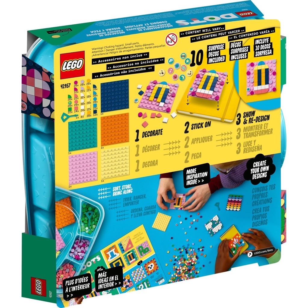 เลโก้ LEGO DOTs 41957 Adhesive Patches Mega Pack