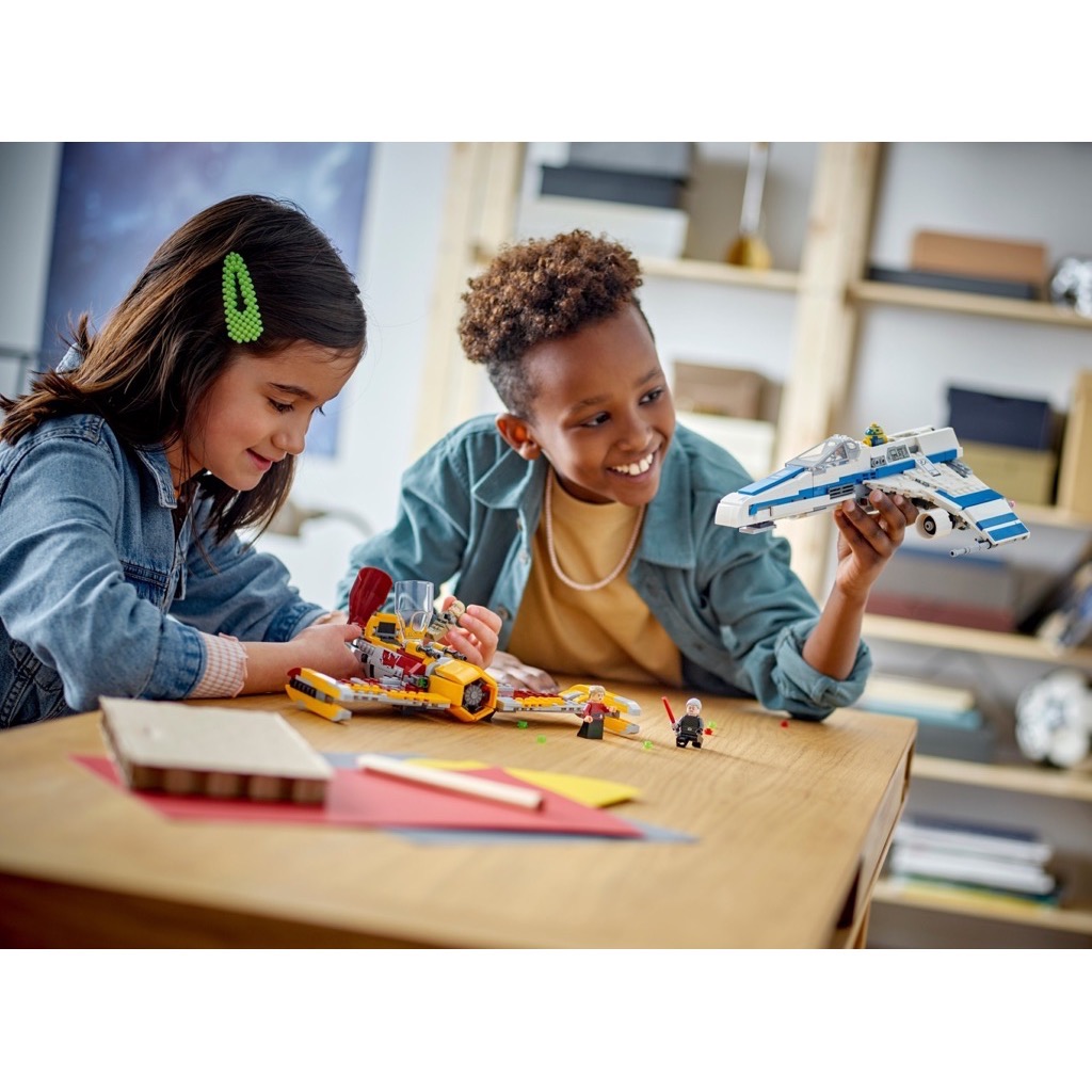 เลโก้ LEGO Star Wars 75364 New Republic E-wing vs. Shin Hati's Starfighter