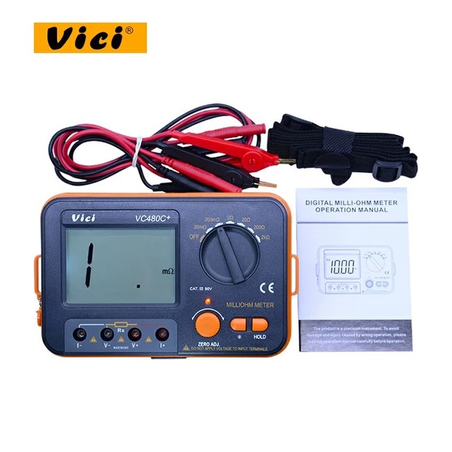 VICI VC480C+ Digital Milli-Ohm Meter