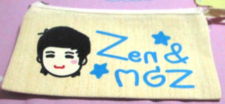 กระเป๋าดินสอสกรีนลาย zen ของน้องแก้ม