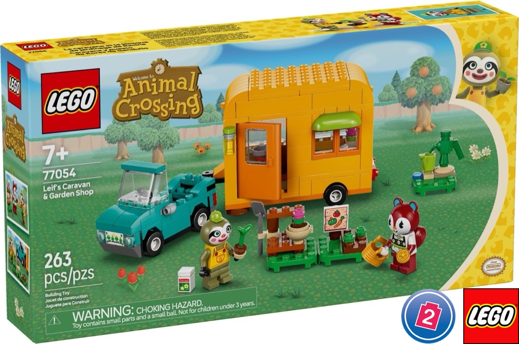เลโก้ LEGO Animal Crossing 77054 Leif's Caravan & Garden Shop