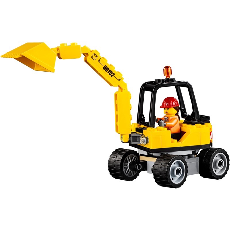 LEGO City 60152 Sweeper & Excavator