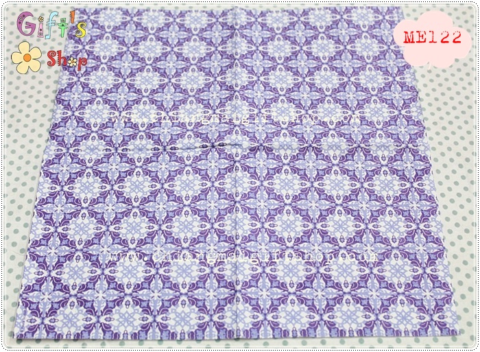 กระดาษแนปกิ้น ลาย ลวดลายสีม่วง