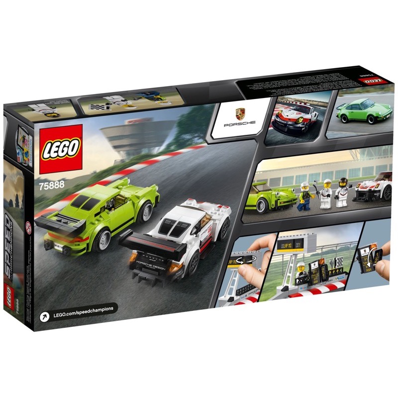 LEGO Speed Champions 75888 เลโก้ Porsche 911 RSR and 911 Turbo 3.0