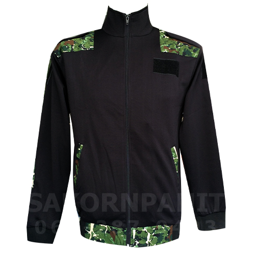 เสื้อวอร์ม ลายพราง (รุ่น1) /ป่าไม้*