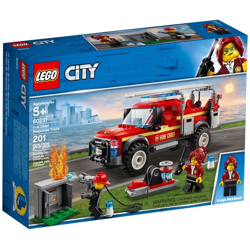 LEGO City 60231 Fire Chief Response Truck