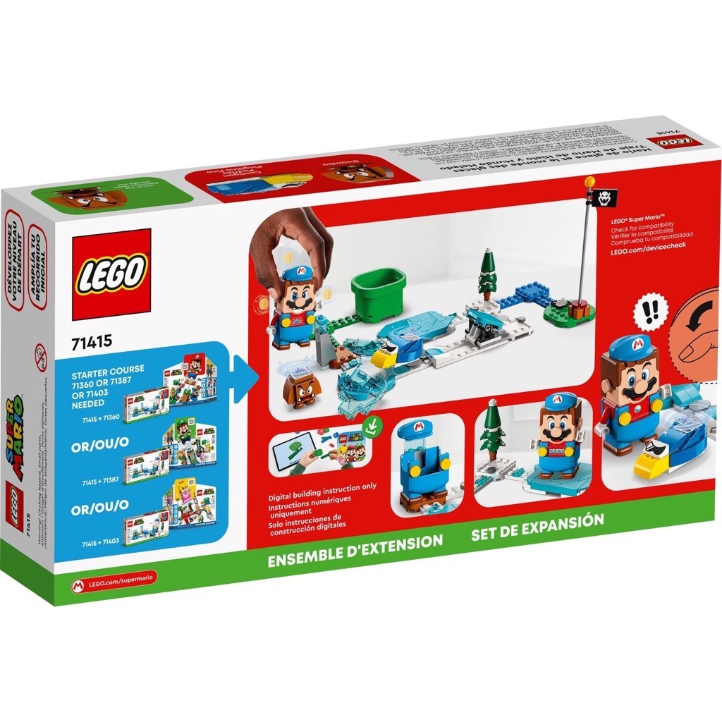 เลโก้ LEGO Super Mario 71415 Ice Mario Suit and Frozen World