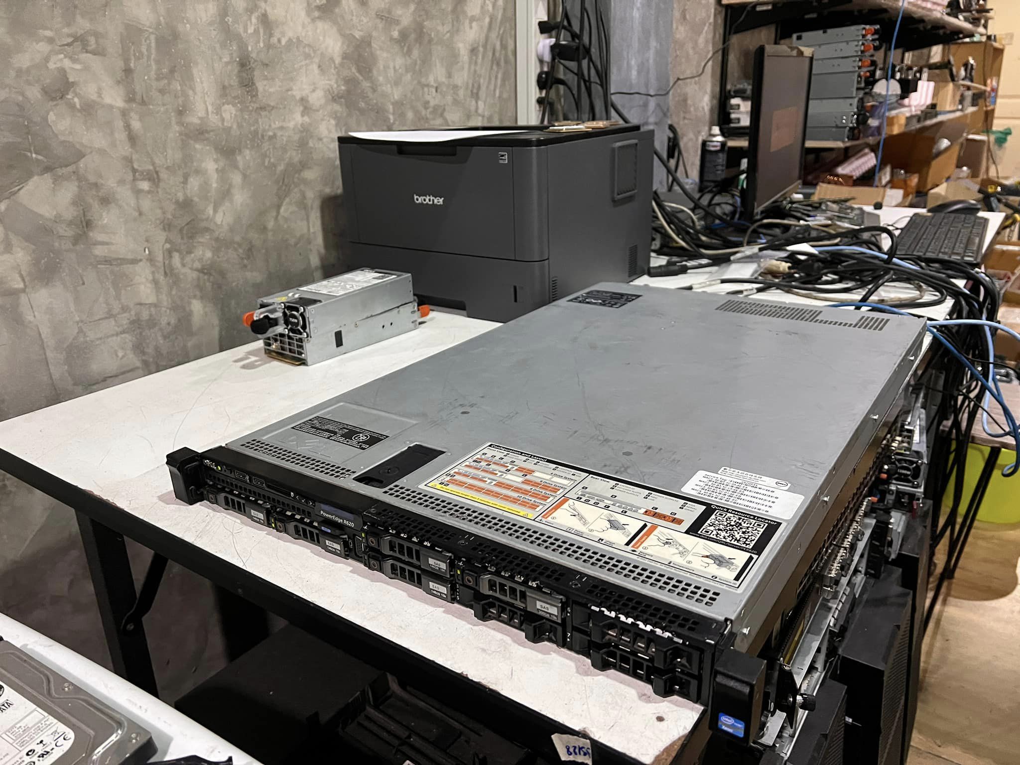 dell r620 2cpu 32gb 20cores เซิฟเวอร์มือสองพร้อมใช้งาน
