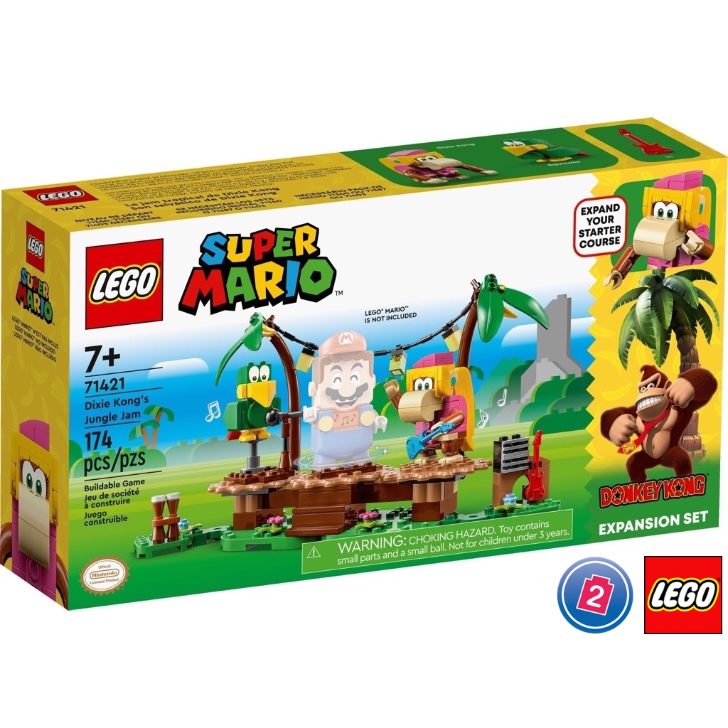 เลโก้ LEGO Super Mario 71421 Dixie Kong's Jungle Jam