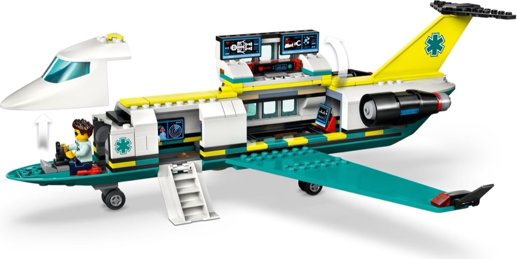 เลโก้ LEGO City 60465 Emergency Air Ambulance Plane